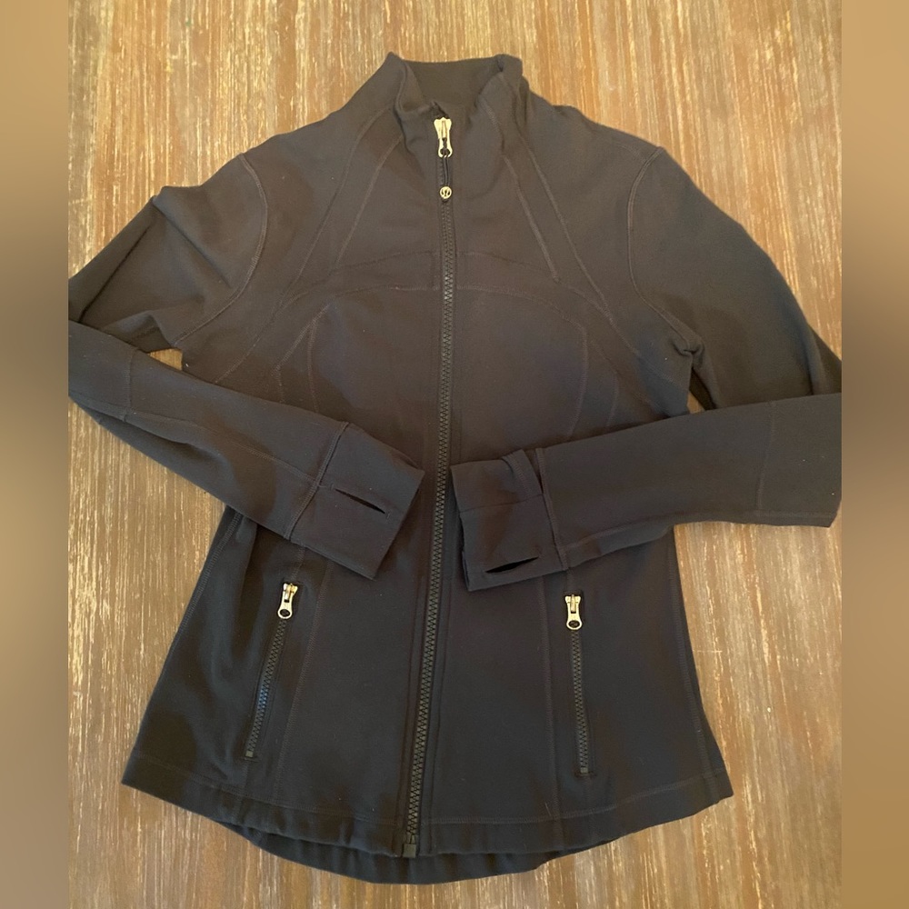 Lululemon Define Jacket Size 10 Dark Olive Green